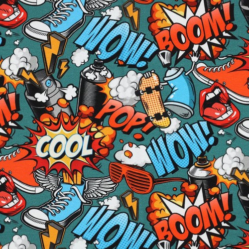 Graffitti boom jersey - graffitti,