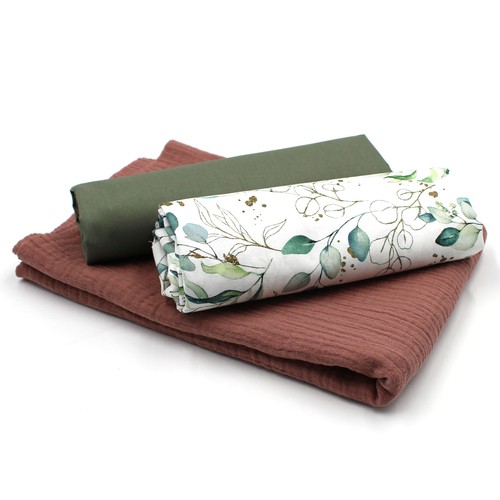 Musselin stoffpaket - stoffpaket, 2x