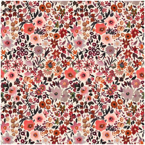 Blumen rot jersey - blumen,